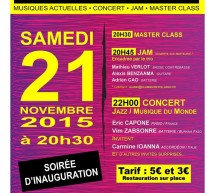 Sam. 21 novembre, inauguration du MUZIK’club à la MJC Club de Créteil (94)