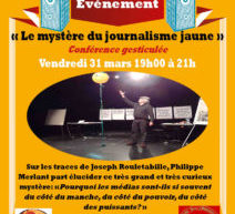 Conférence gesticulée au Centre Eugène Oudiné (Paris 13e) – Vendredi 31 mars