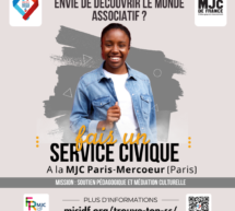 Soutien pédagogique et médiation culturelle à la MJC Paris-Mercoeur (75)
