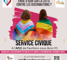 Développer des actions de lutte contre les discriminations, notamment LGBTQI+ à l’APJC de Pavillons-sous-Bois (93)